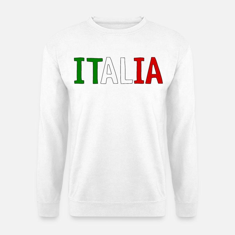 Italia - Unisex Pullover - Weiß