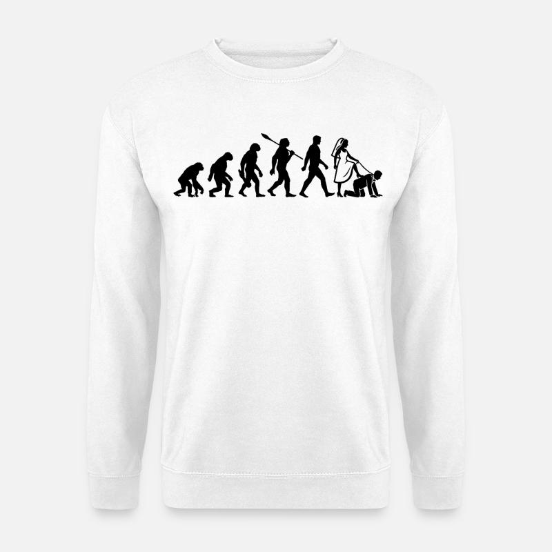Evolution Bachelor Party - Unisex Sweatshirt - white