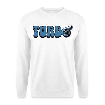 Turbo - Unisex Sweatshirt - white - Front