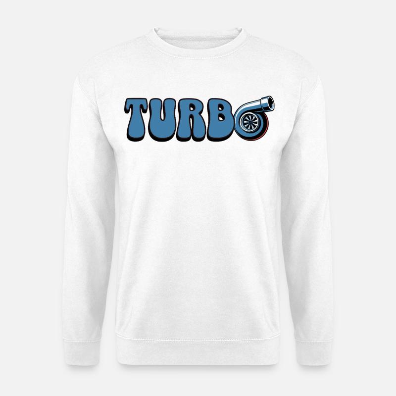Turbo - Unisex Pullover - Weiß
