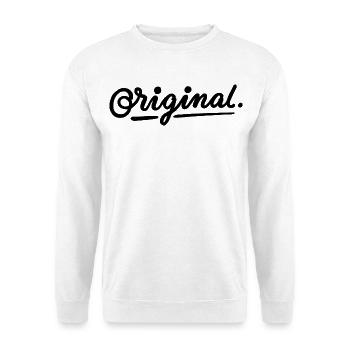 original - Unisex Sweatshirt - white - Front