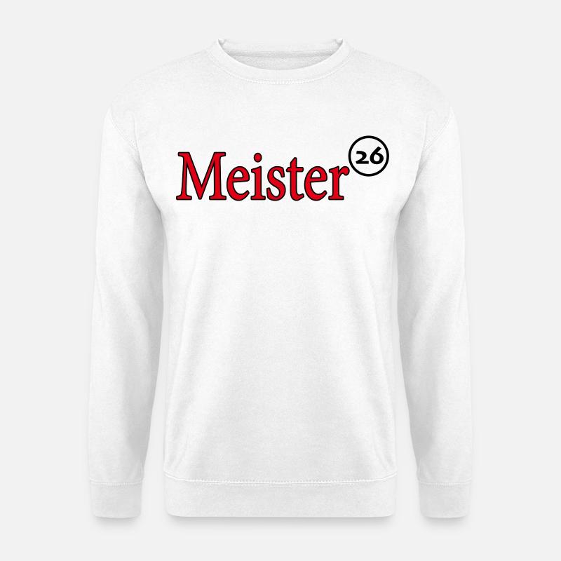 Meister 2026 Meisterschaft - Unisex Pullover - Weiß