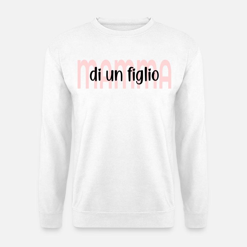 Mutter eines Kindes - Unisex Pullover - Weiß