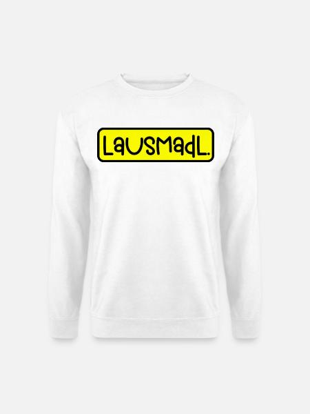 Lausmadl - Unisex Pullover - Weiß
