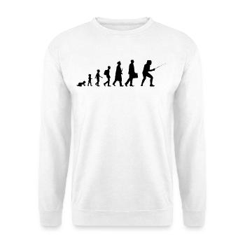 Development of fencing - Unisex Sweatshirt - white - Front