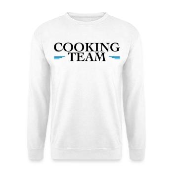 Cuisine d’équipe - Sweat-shirt Unisexe - blanc - Devant