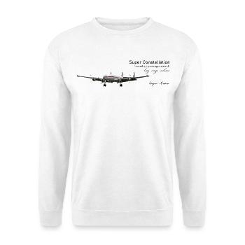 Super Constellation - Unisex Sweatshirt - white - Front