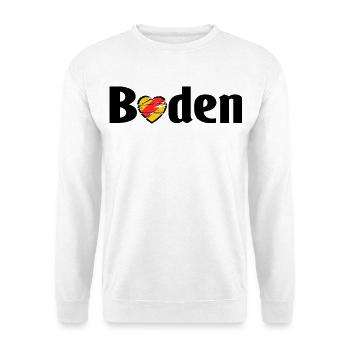 Unser Baden - Unisex Pullover - Weiß - Vorne - Alina (178cm) & Michal (187cm)
