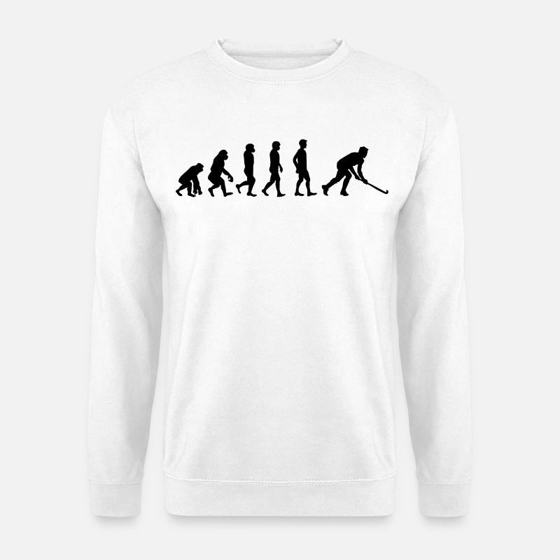 Unihockey Evolution - Unisex Pullover - Weiß