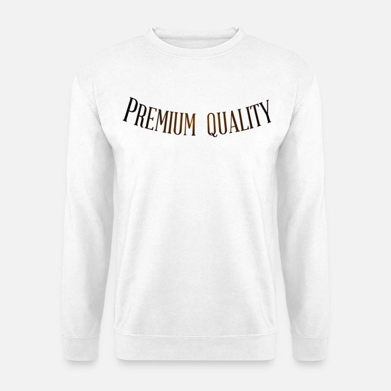 Premium Quality - Unisex Sweatshirt - white
