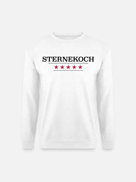 Sternekoch - Unisex Pullover - Weiß