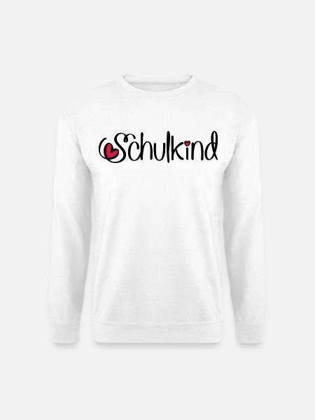 Schulkind - Unisex Pullover - Weiß