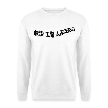 So is Leben - Unisex Pullover - Weiß - Vorne