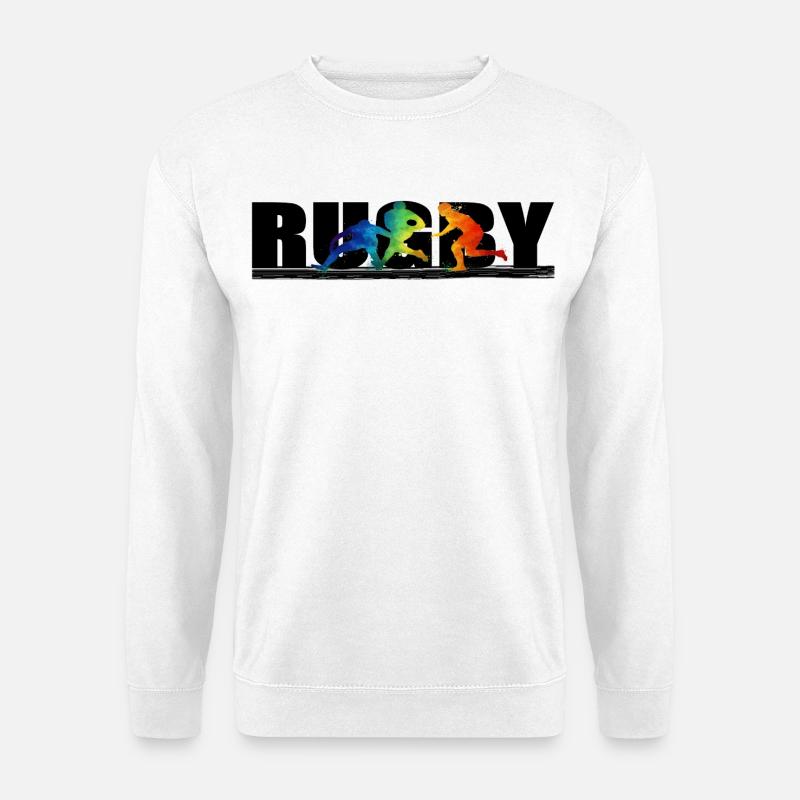 Rugby - Unisex Pullover - Weiß