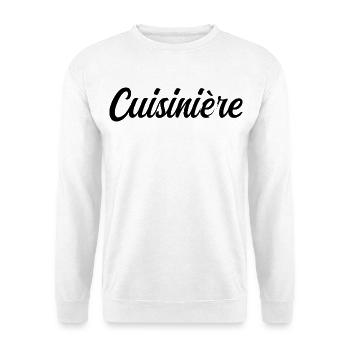 Cook Chef Cuisine Gastronomy Professional - Unisex Sweatshirt - white - Front