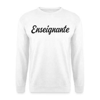 Best Teacher in the World School Education - Unisex Sweatshirt - white - Front