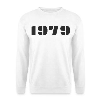 1979 - Unisex Sweatshirt - white - Front