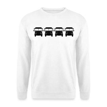 Busse - Unisex Pullover - Weiß - Vorne