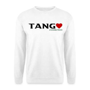 Tango - Unisex Pullover - Weiß - Vorne - Alina (178cm) & Michal (187cm)