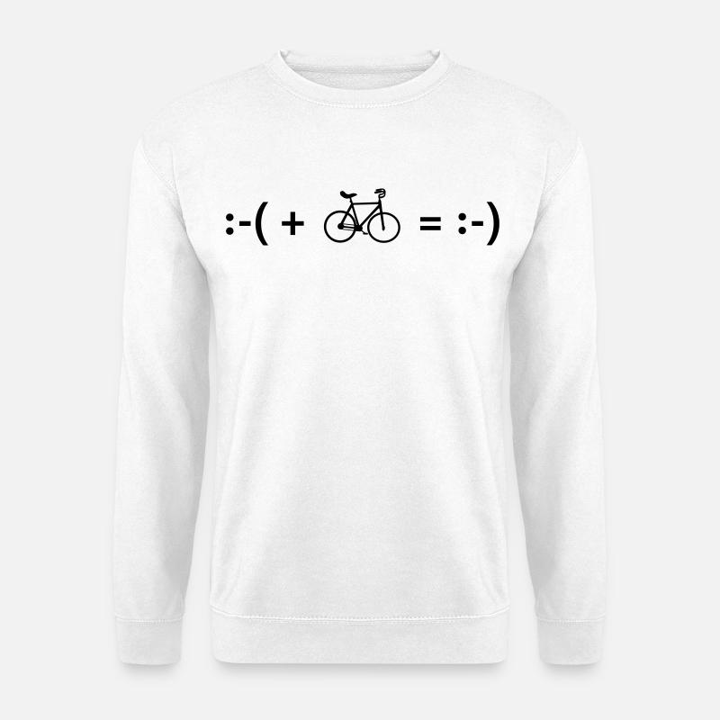 Kunstrad, Kunstradfahren, Hallenradsport - Unisex Pullover - Weiß