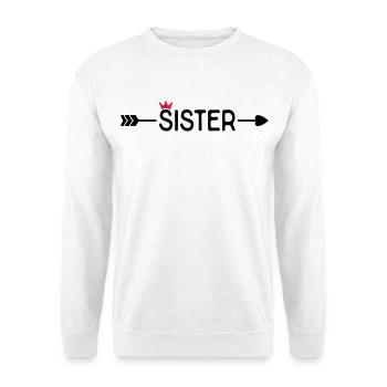 Sister - Unisex Sweatshirt - white - Front