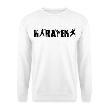 Karateka - Unisex Sweatshirt - white - Front