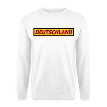 Deutschland Neon Retro Design - Unisex Pullover - Weiß - Vorne