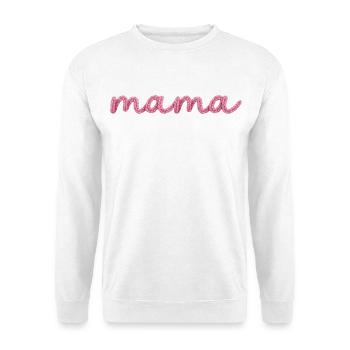 Mama  - Unisex Pullover - Weiß - Vorne