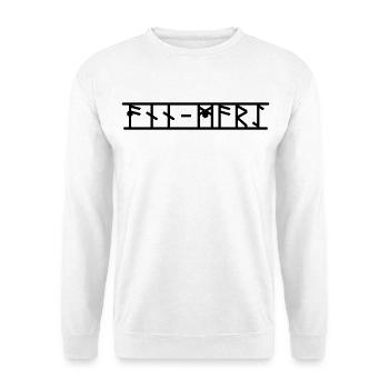 Ann-Mari - Unisex Pullover - Weiß - Vorne
