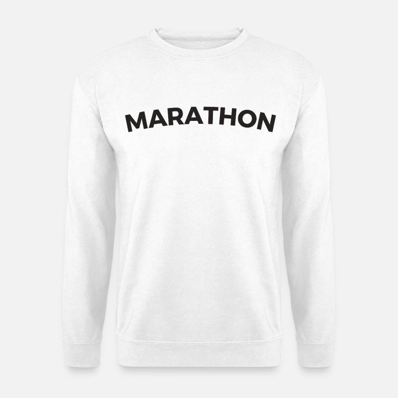 Marathon - Unisex Pullover - Weiß