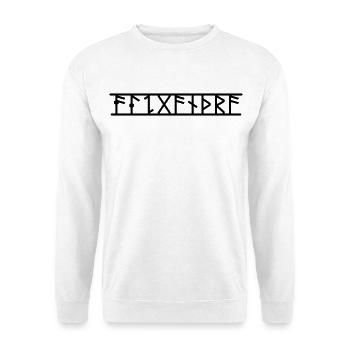 Alexandra - Unisex Pullover - Weiß - Vorne