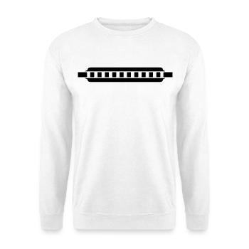 Bluesharp - Sweat-shirt Unisexe - blanc - Devant