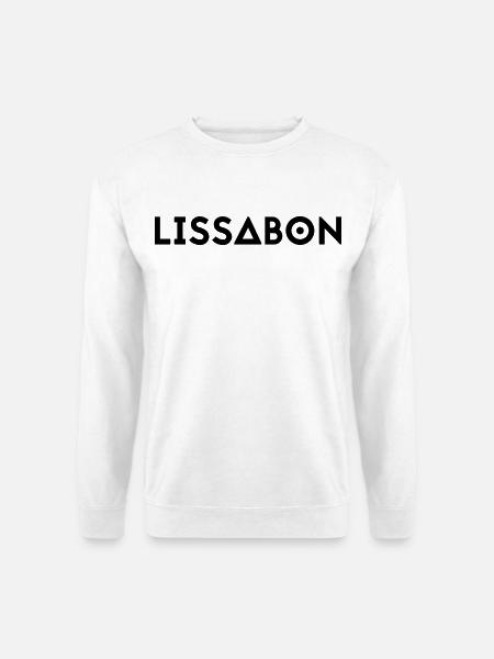 LISBON - Unisex Sweatshirt - white