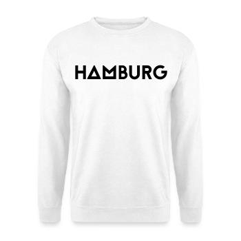 HAMBURG - Unisex Sweatshirt - white - Front