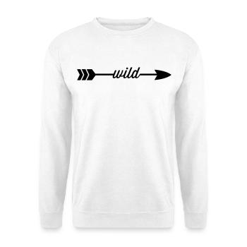Sauvage - Sweat-shirt Unisexe - blanc - Devant