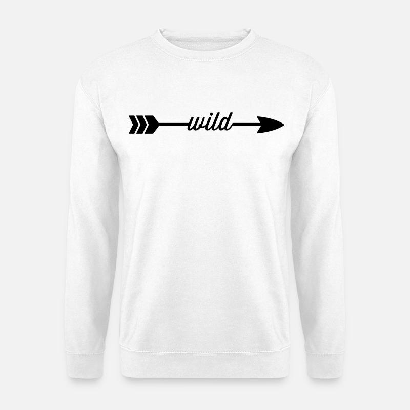 Wild - Unisex Sweatshirt - white