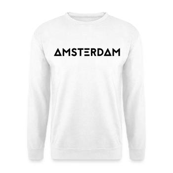 AMSTERDAM - Unisex Sweatshirt - white - Front