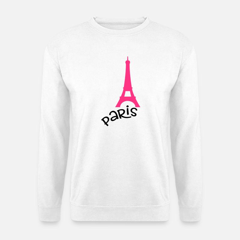 Paris - Unisex Pullover - Weiß
