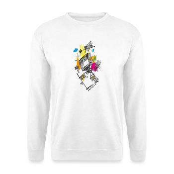 Art Abstract - Unisex Sweatshirt - white - Front