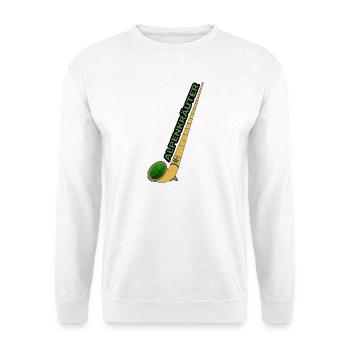 Alphorn Bong - Unisex Pullover - Weiß - Vorne