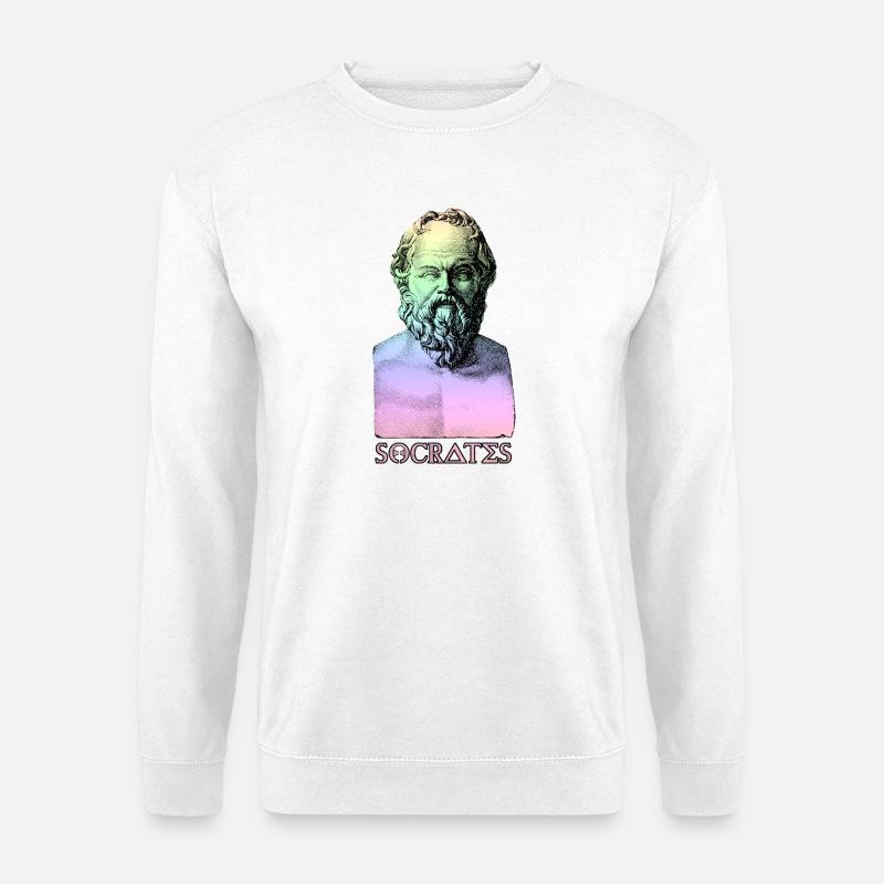 Sokrates - Unisex Pullover - Weiß