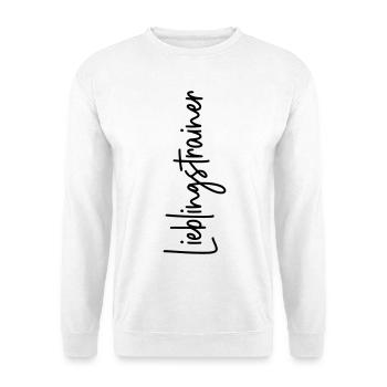 Lieblingstrainer - Unisex Pullover - Weiß - Vorne
