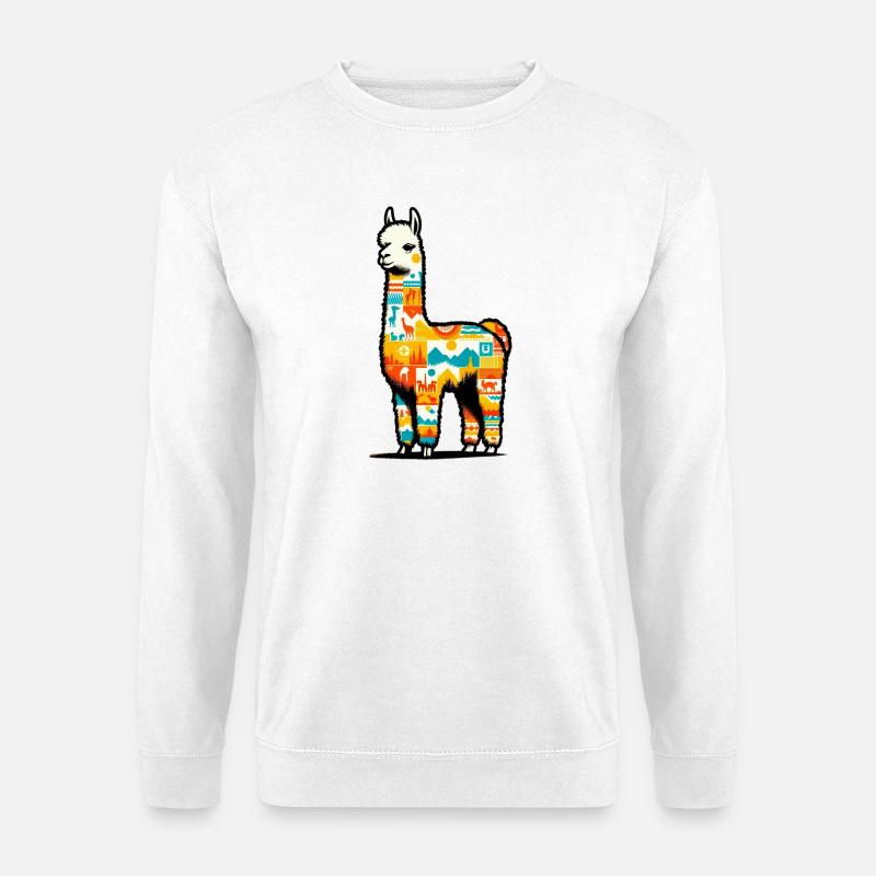 Alpaca - Unisex Sweatshirt - white
