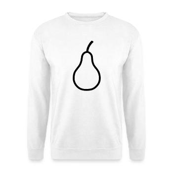 pear - Unisex Sweatshirt - white - Front