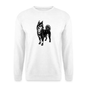 Shiba Inu - Unisex Sweatshirt - white - Front