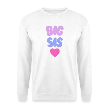 Big Sis Love - Unisex Sweatshirt - white - Front