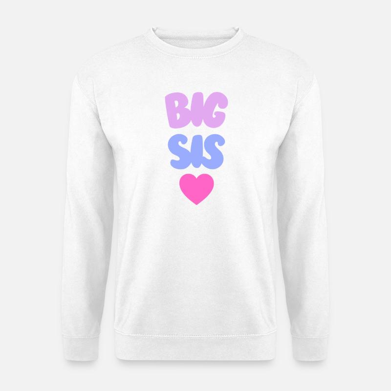 Big Sis Love - Unisex Pullover - Weiß