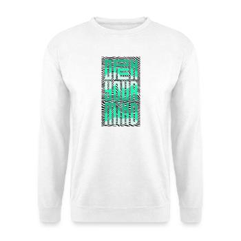 Open Your Mind - Unisex Sweatshirt - white - Front
