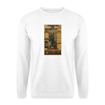 Der Hausmeister – einer hält alles am Laufen - Unisex Pullover - Weiß - Vorne