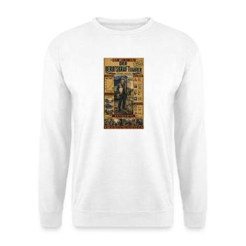 Berufskraftfahrer – Brummifahrer unterwegs - Unisex Pullover - Weiß - Vorne
